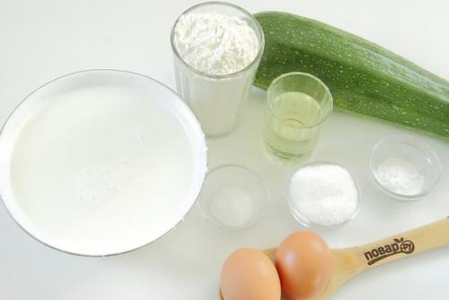 Оладьи из кабачков на кислом молоке. 01