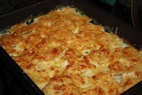 Картошка в СМЕТАНЕ.  Ингредиенты: 01