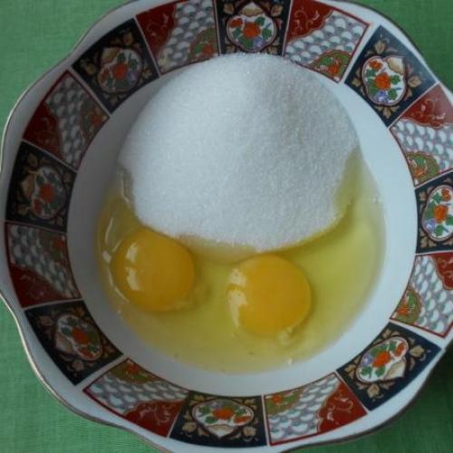 Манник на кефире простой. 04