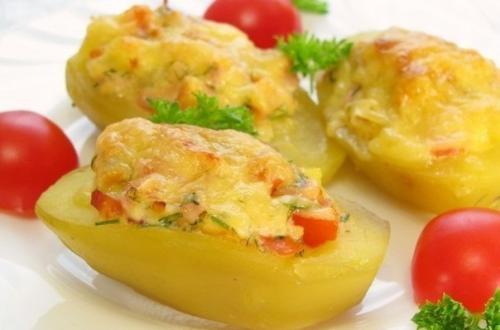 6 рецептов фаршированной картошки. 03 6 рецептов фаршированной картошки. 03