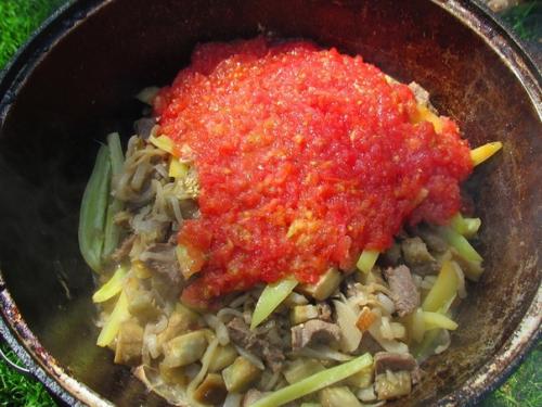 Аджапсандали с мясом. 03