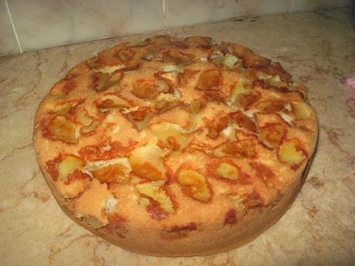 Быстрая шарлотка.  Ингредиенты: 06