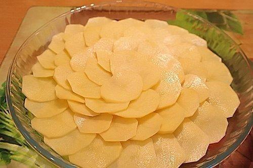 Картофельная пицца.  Ингредиенты: 01