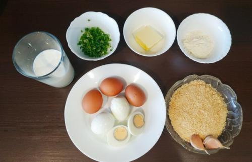 Яичные палочки. Ингредиенты: 01 Яичные палочки. Ингредиенты: 01