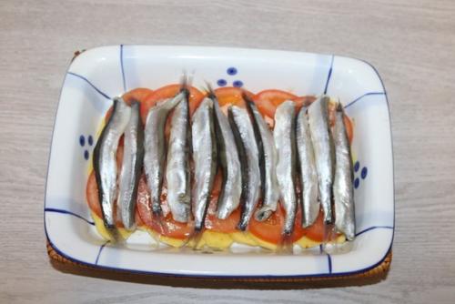 Мойва с картошкой в духовке. 04