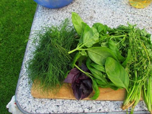 Аджапсандали с мясом. 05