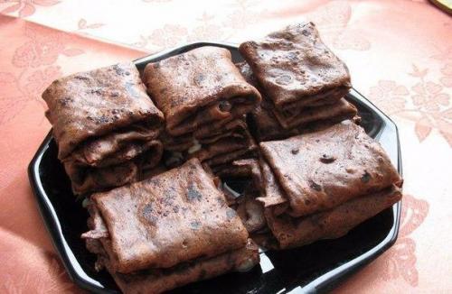 Шоколадные блинчики на молоке. 05