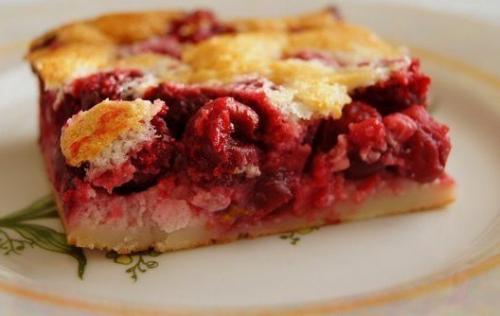 Пирог с вишней. Пирог с вишней.