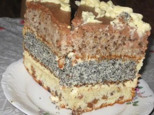 Торт каприз.  На каждый корж нам нужно взять: 01