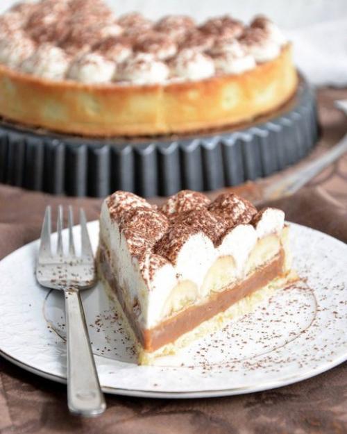 Баноффи пай.  Ингредиенты на форму диаметром 19 см: Баноффи пай.  Ингредиенты на форму диаметром 19 см: