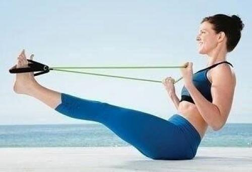 Комплекс упражнений с фитболом. 03