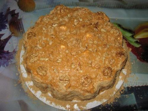 Простой зефирный торт (торт без выпечки. 08