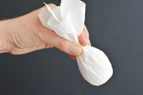 Окрашивание яиц пищевыми красителями и бумажными полотенцами? 02