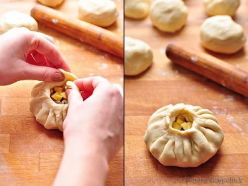 Вак балиш (маленькие пироги с мясом и картошкой. 03 Вак балиш (маленькие пироги с мясом и картошкой. 03