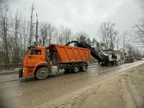 В Киржаче приступили к комплексному восстановлению улиц Свердлова и прибрежной.  
