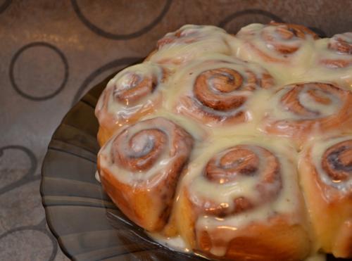 Пышные и ароматные булочки синнабон. 02