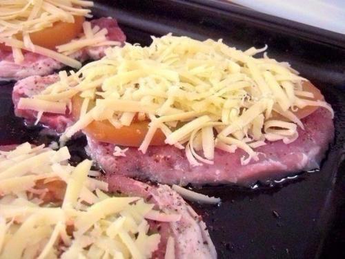 Мясо по-купечески с грибами. 04