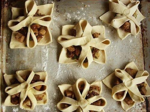 Пирожки в слоеном тесте. 05