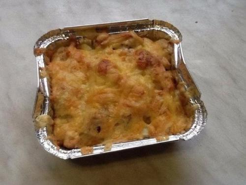 Гратен с курицей. 06