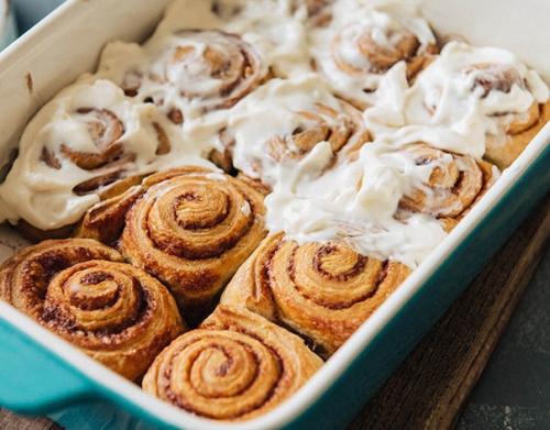 Пышные и ароматные булочки синнабон. 01