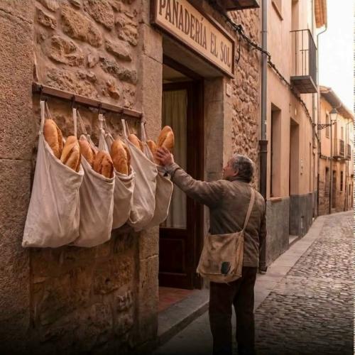 В маленькой пекарне в Испании время закрытия не означает конца ее цели.  