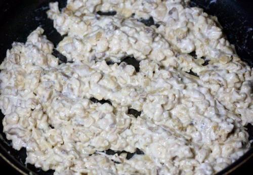 Отличная закуска.  Шампиньоны с курицей и сыром. 05 Отличная закуска.  Шампиньоны с курицей и сыром. 05