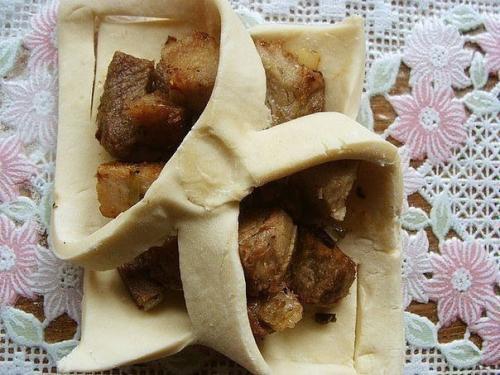 Пирожки в слоеном тесте. 03