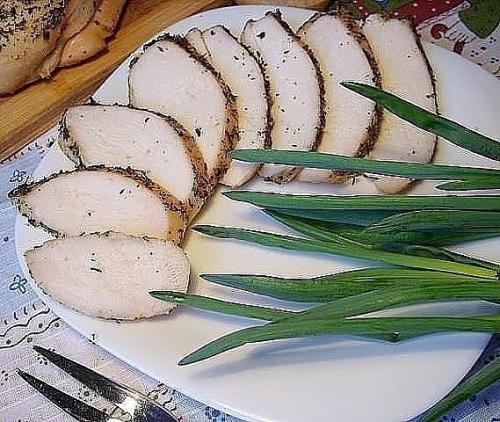 Вкуснейшая куриная пастрома. 04