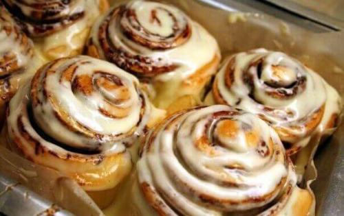 Пышные и ароматные булочки синнабон. 03