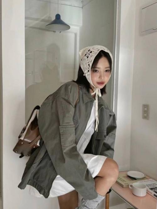 Как носить Бабушкин кружевной платок в этом сезоне? 01