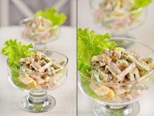 10 салатов с ветчиной. 08 10 салатов с ветчиной. 08