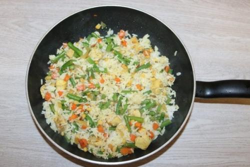 Рис с курицей и фасолью. 02