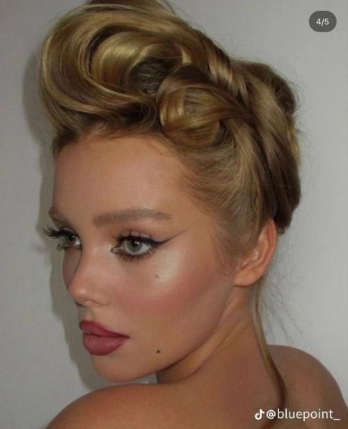 В моде ретро макияж! 02