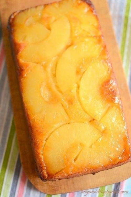 Пирог с консервированным ананасом. Пирог с консервированным ананасом.