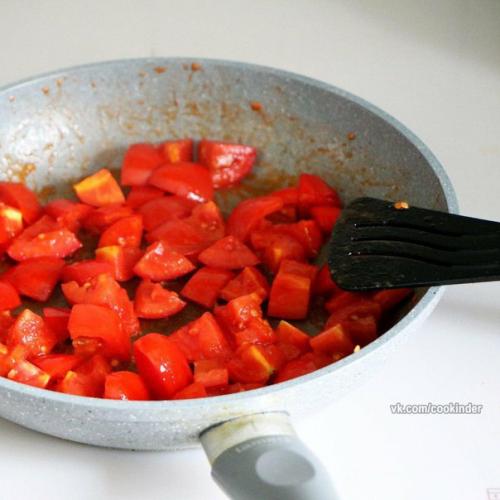 Пирог с помидорами и сыром фета. Пирог с томатами и сыром Фета.
