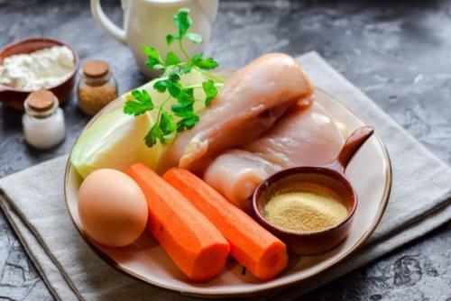 Фрикадельки с морковью и луком. 01 Фрикадельки с морковью и луком. 01