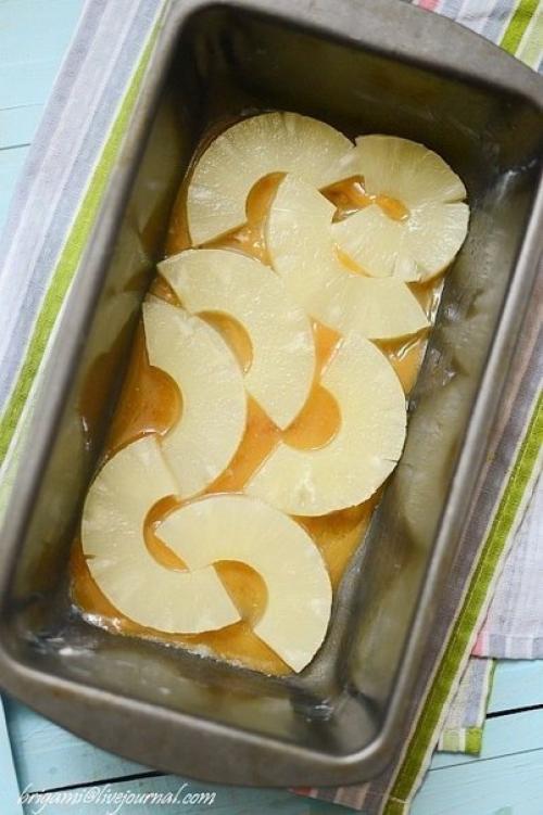 Пирог с консервированным ананасом. 05 Пирог с консервированным ананасом. 05