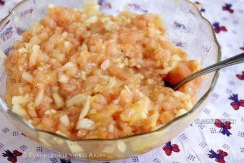 Куриные шарики в сырно - сливочном соусе. 02 Куриные шарики в сырно - сливочном соусе. 02