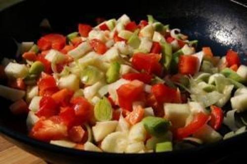 Кабачки, фаршированные курицей и овощами. 03 Кабачки, фаршированные курицей и овощами. 03