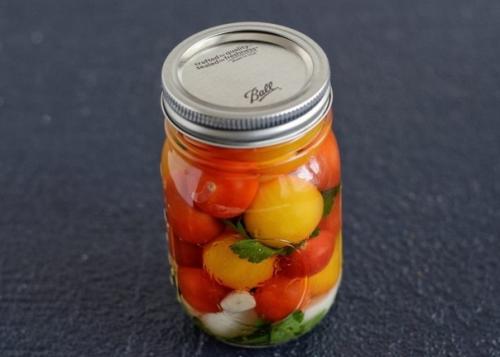 Помидоры на зиму без стерилизации и уксуса. 02