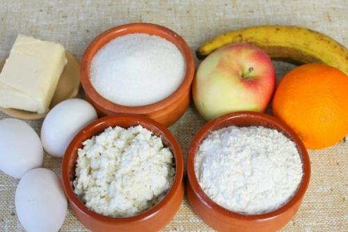 Бисквитное фруктовое пирожное. 01 Бисквитное фруктовое пирожное. 01