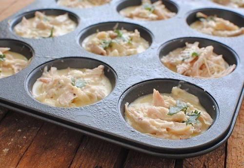 Куриные маффины с сыром. 04