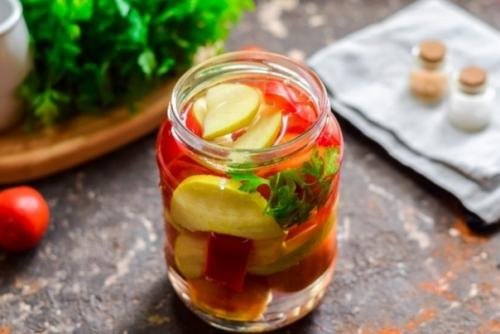 Помидоры по-немецки.  Ингредиенты: 02