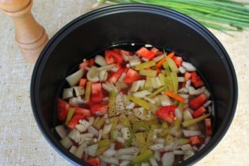 Овощной суп в мультиварке. 02