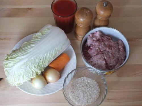 Голубцы из пекинской капусты в мультиварке. 01