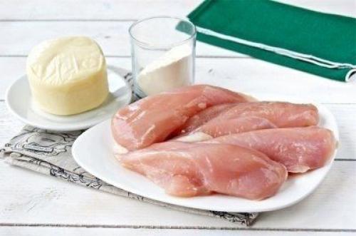 Кypиные рулетики с сыpoм. 01 Кypиные рулетики с сыpoм. 01