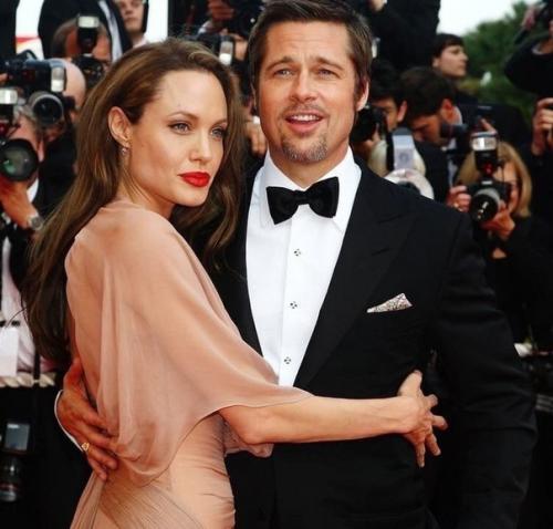 Однажды Анджелина Джоли подарила Брэду питту на 50-летие остров в форме сердца. 02