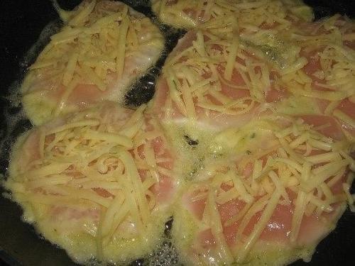 Куриные отбивные в кляре с сыром. 05