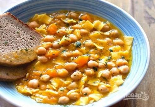 Суп с тыквой и нутом. Суп с тыквой и нутом.