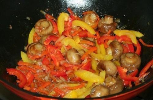 Плов с грибами. 02 Плов с грибами. 02